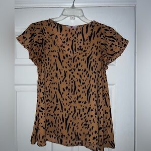 Buddy Love Animal Print Women's Top